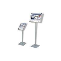 Espositore informativo FRANKEN "Standard" DIN A3 verticale altezza 1.250 mm telaio in alluminio anodizzato argento profilo del