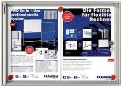 Franconia X-Tra! Linea, 2 x din a4, uso interno di bob di scrittura magnetica e asciutta (FSA2)