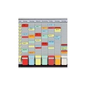 FRANKEN Pannelli forati Pannello di pianificazione Franken 7 scomparti 20 scomparti 473 x 490 cm 7 scomparti