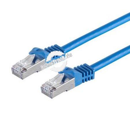Cavo patch S/FTP Cat 7 blu 1,0 m