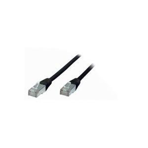 S-Conn RJ45-RJ45 - m-m - 5m - RJ-45 - RJ-45 - Maschio/Maschio - Cat5e - F/UTP (FTP) - Nero - Metallico (03)