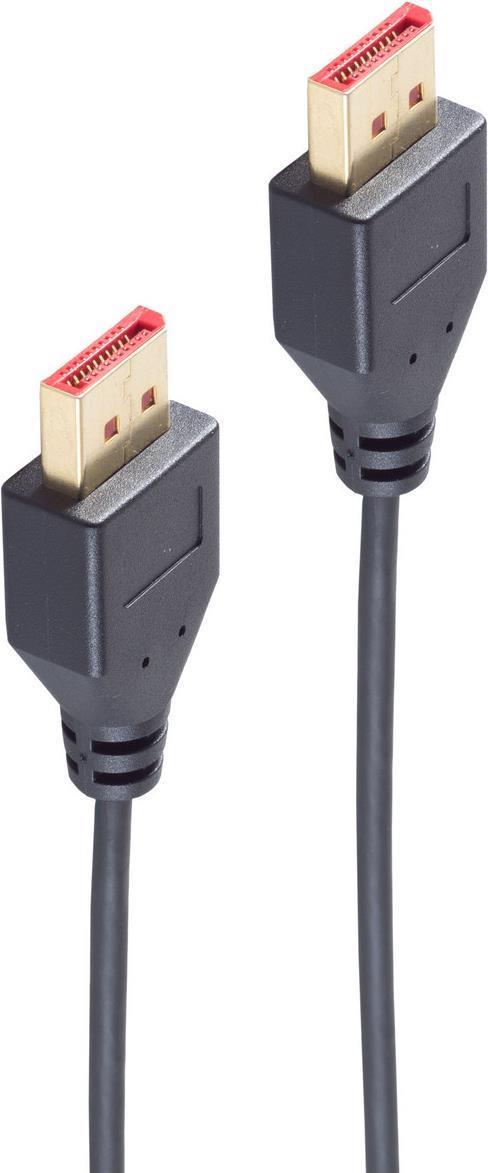 shiverpeaks -BASIC-S--Cavo Displayport 1.4 maschio-maschio UHD 8K extra sottile nero 10 m (BS10-69025)