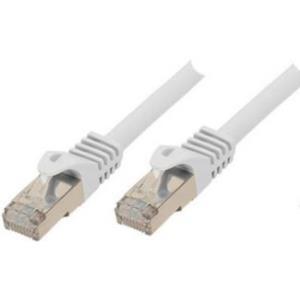 Cavo patch di base S/FTP PIMF Cavo grezzo Cat.7 White 1,0m