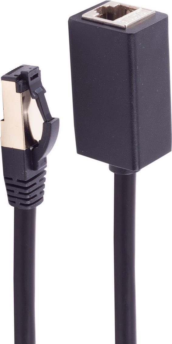BS08-44055, 5 M, Cat8.1, F/FTP (FFTP), RJ-45, RJ-45, Black