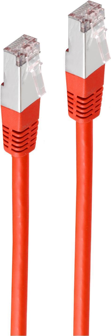 shiverpeaks BS75711-HR cavo di rete rosso 1 m Cat6 S/FTP (S-STP) (BS75711-HR)