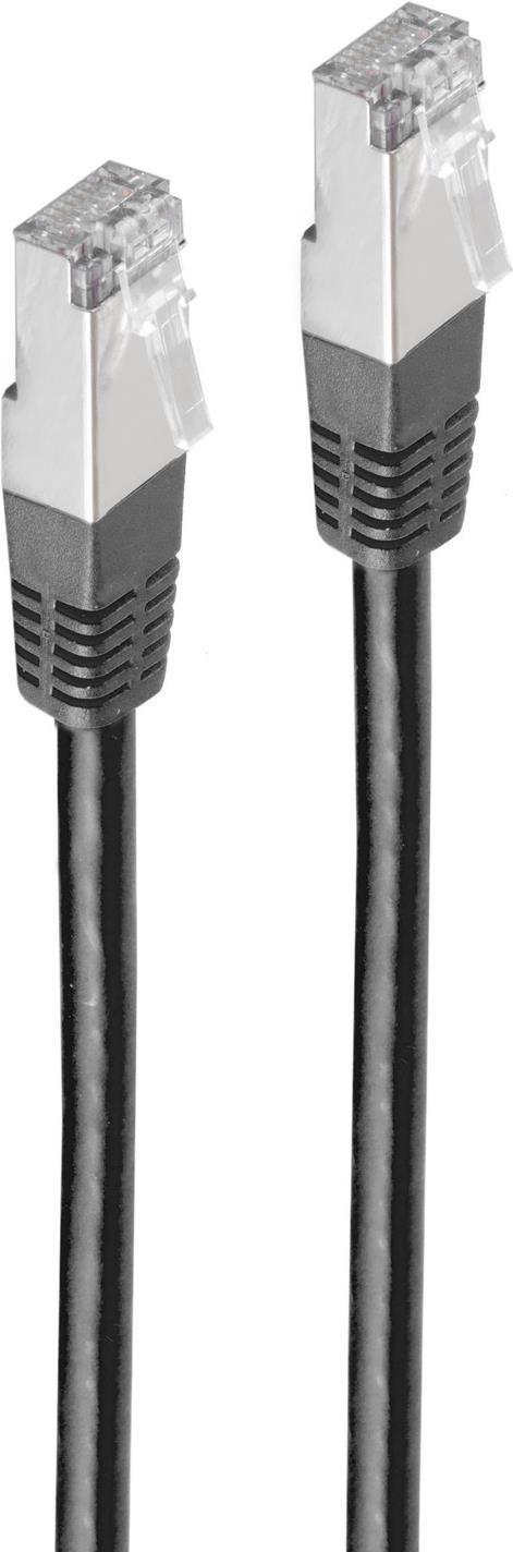 shiverpeaks BS75711-HS cavo di rete nero 1 m Cat6 S/FTP (S-STP) (BS75711-HS)
