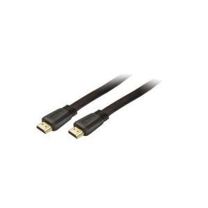 Cavo piatto HDMI di Shiverpeaks Basic-S, A-Plug-A-Connector 3,0 M, contatti placcati in oro, per qualità HD completa (4096 x (