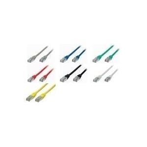 cavo patch shiverpeaks BASIC-S Cat. 6 S/FTP grigio 150 m Spina RJ45 - Spina RJ45 cappuccio fuso senza alogeni - 1 pezzo (BS7572