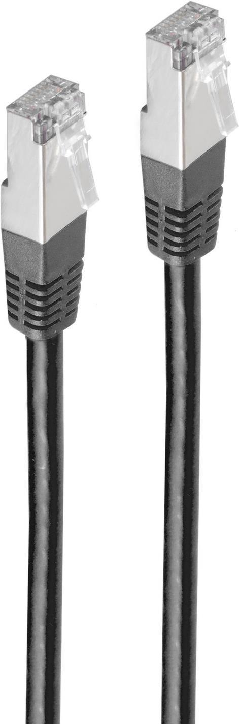 SHIVERPEAKS BS7511-0.5S Cavo di rete Black 05 M Cat5E F/UTP (FTP) (BS75111-0.5S)