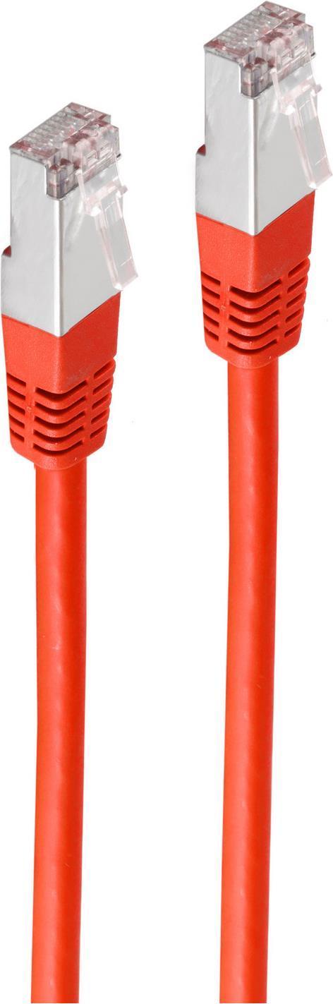 SHIVERPEAKS BS7511-0.25R Cavo di rete rosso 025 M Cat5E F/UTP (FTP) (BS7511-0.25R)