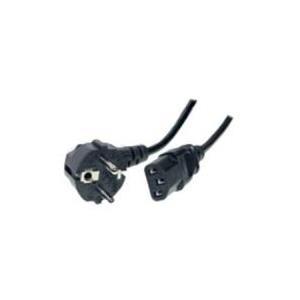 Cavo alimentazione 230V contatto protettivo CEE7(St) / dispositivi freddi IEC-C13(Bu) - 1,8m *shiverpeaks* BASIC-S