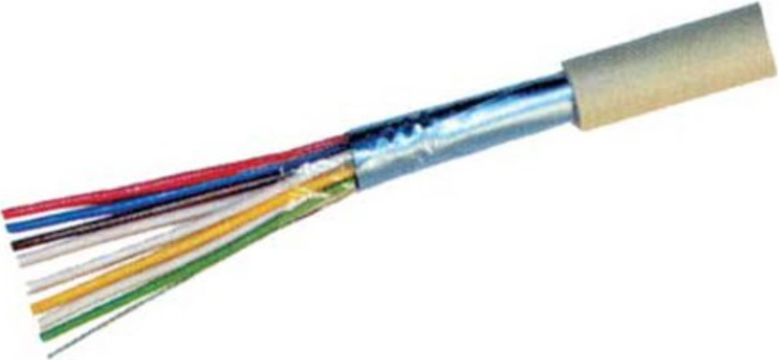 Cavo telefonico connettività massima S/CONN 4x2x06 J-Y(ST)Y rotondo per montaggio ad incasso 150 m (76850-15)
