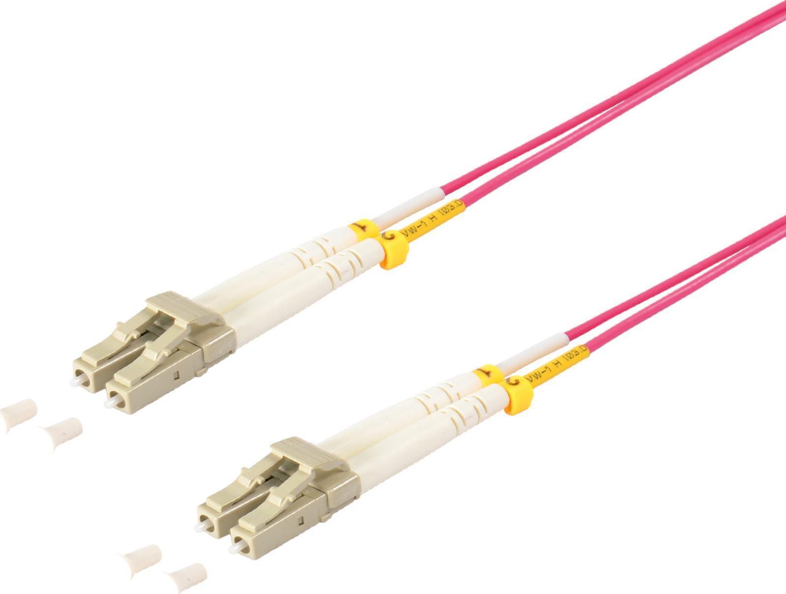 Connettività massima S/Connth LWL-Duplex Cavo patch LC/LC 50/125 OM4 viola 200 m (77928/4)