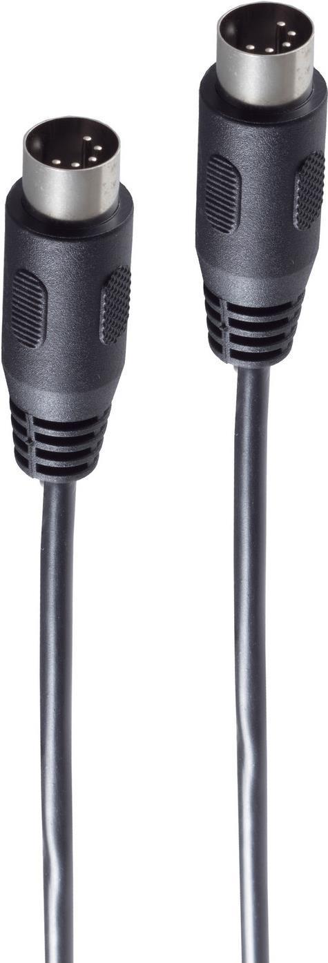 SHIVERPEAKS BASIC -s Cavo audio, connettore per pranzo a 5 pole - Tappo da 5 pole, 1,5 m, nella borsa Poly con Euroloching (BS1