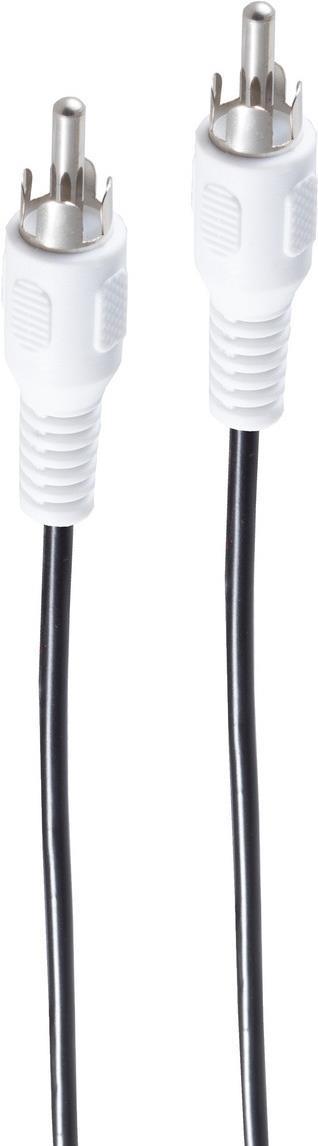 cavo audio shiverpeaks BASIC-S spina RCA - spina RCA 50 m mono in sacchetto di plastica con perforazione Euro (BS40005)