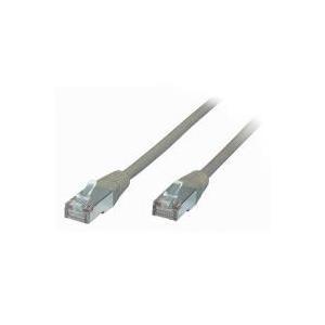 Cavo patch TP Cat.6 S-ftp pimf grigio 10,0m