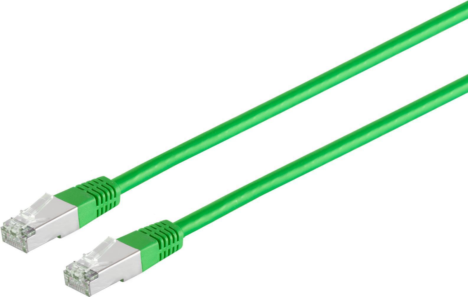 Cavo patch Shiverpeaks cat 6 S/FTP PIMF senza alogeni verde 10 m (75720-HG)