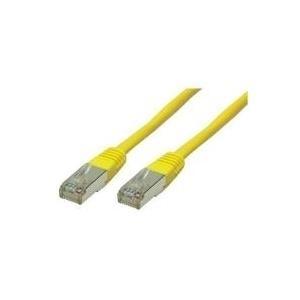 Cavo patch TP Cat.6 S-ftp pimf giallo 2.0m