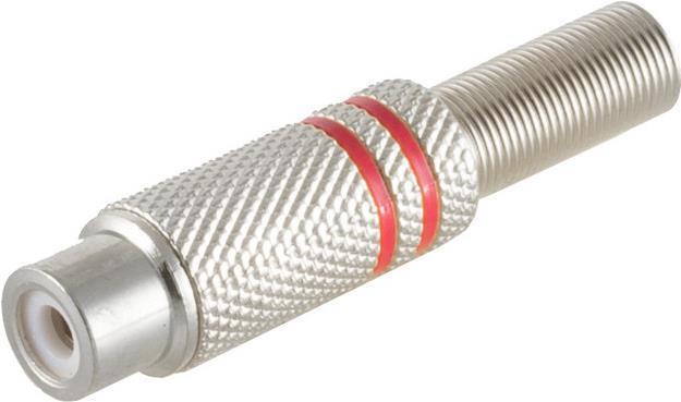 shiverpeaks BS52001-R connettore RCA in acciaio inossidabile (BS52001-R)