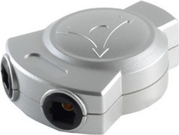 SHIVERPEAKS BASIC -s Adattatore Accoppiamento Toslink - Accoppiamento TosLink 2 x, in un poli Bag con Euroloching (BS69060)