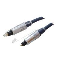 shiverpeaks Toslink/Toslink 10m - TOSLINK - TOSLINK - Maschio/Maschio - Oro - Blu - Cromo (BS69006-10)