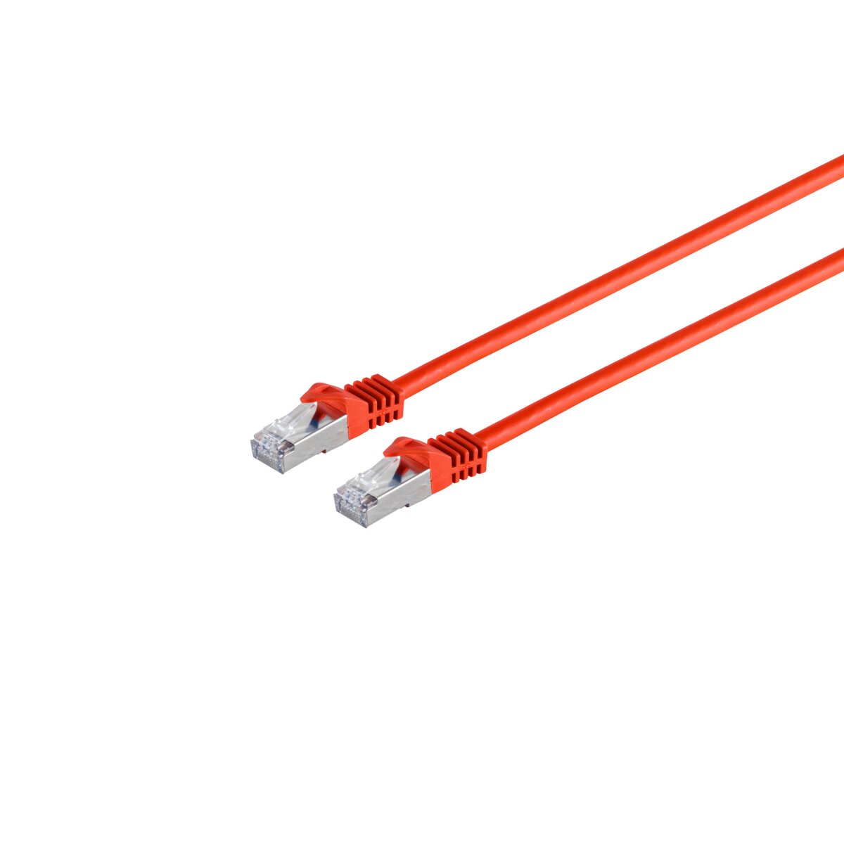 Cavo patch S/FTP Cat 7 rosso 3,0 m