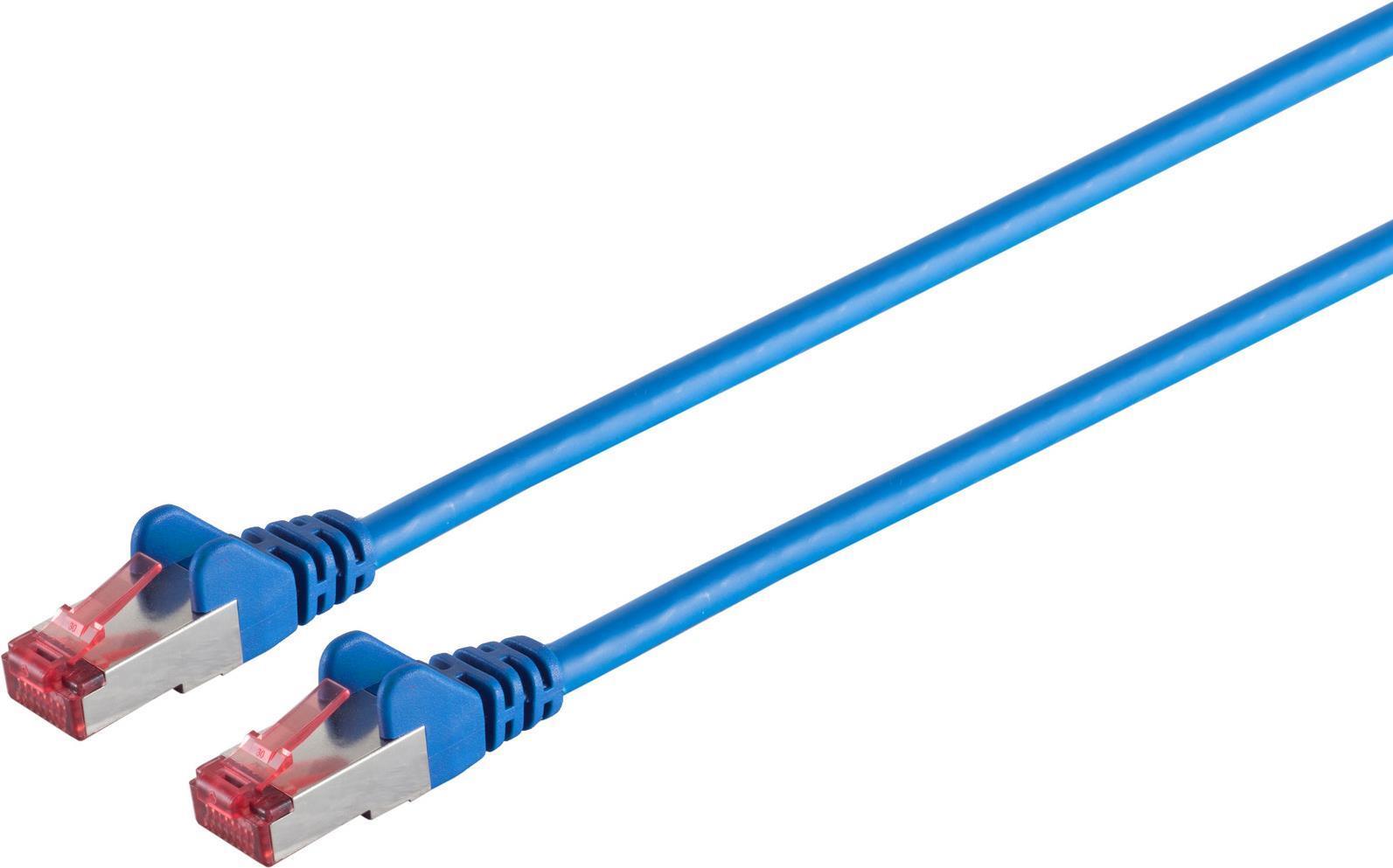 Cavo del cavo della rete S/Connettività Cavo Cat 6A S/FTP PIMF senza alogeno certificato GHMT blu 75717-AB)