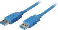 Cavo USB S-Conn USB 3.0 A da 5 m USB 3.2 Gen 1 (3.1 Gen 1) USB A Blu (CO 77035-1)