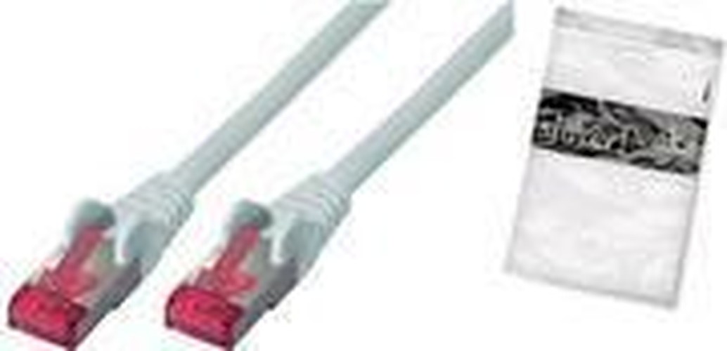 cavo patch shiverpeaks S/FTP Cat.6A bianco 0,5 m