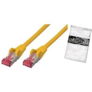 Cavo patch di Shiverpeak S/FTP Cat.6A Yellow 1,0m