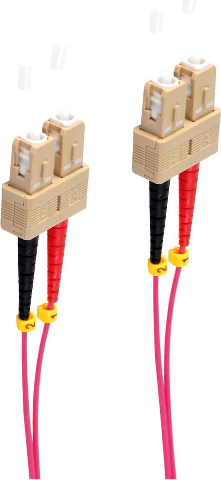 picchi da brividi BS77916/4. Lunghezza cavo 2 m tipo guida luminosa OM4 connessione 1 SC connessione 2 SC diametro del foro 50
