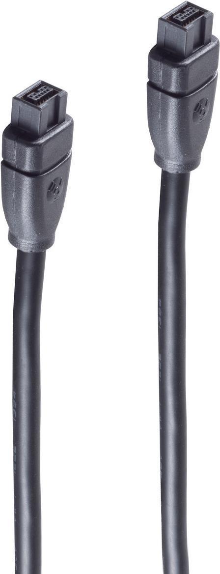 SHIVERPEAKS BASIC -s Firewire 1394B Cavo, tappi da 9 pole - tappi da 9 pole, 1,8 m, firewire ad alta velocità 800 mbit/sec. (B