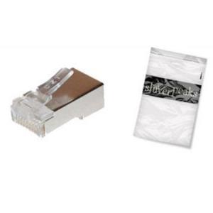 Connettore modulare Shiverpeaks Basic-S RJ45, 8-pin schermato, 8 contatti occupati, contatti dorati, IN (BS72052-100)
