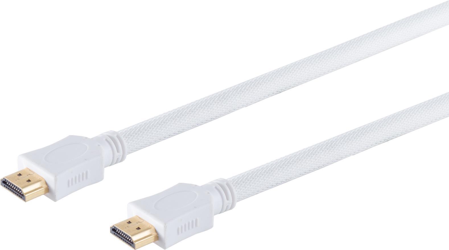 Massima connettività S/CONN Cavo di collegamento HDMI - HDMI A maschio a HDMI A maschio contatti placcati oro ULTRA HD 3D HEAC