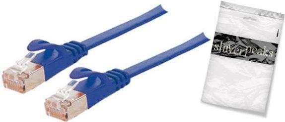 Cavo patch di base-S U/FTP Cavo grezzo Cat.7 Slim Blue 7.5m