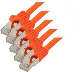 Cavo patch TP S/FTP PIMF Cavo grezzo Cat.7 (VE5) Orange 2.0m