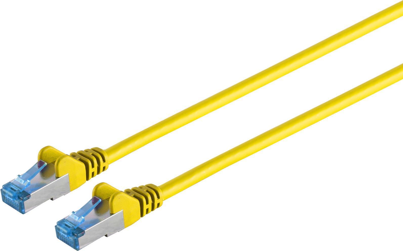 Cavo patch di rete con connettività massima S/CONN cat 6A S/FTP PIMF giallo 200 m (75726-Y)