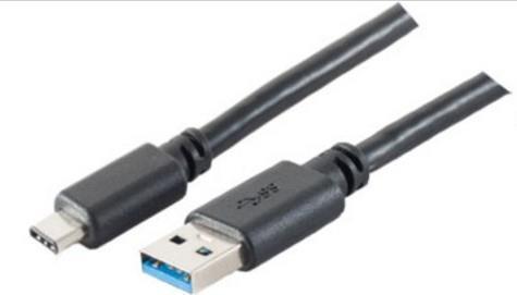 SHIVERPEAKS 77141-1.8 Cavo USB 18 m 3.2 Gen 1 (3.1 Gen 1) USB C USB A Black (77141-1.8)