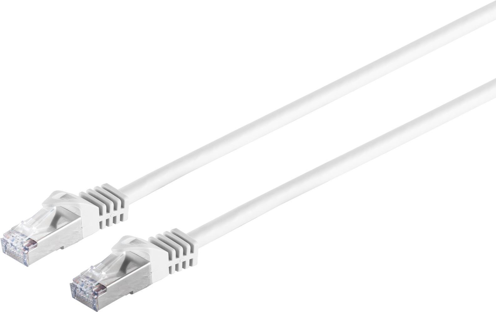 Cavo patch S/FTP Cat 7 bianco 50,0 m