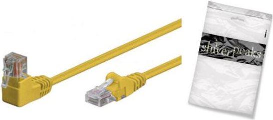 Cavo patch di Shiverpeak S/FTP Cat.6 PIMF ANGLE GIALLO 0,25M