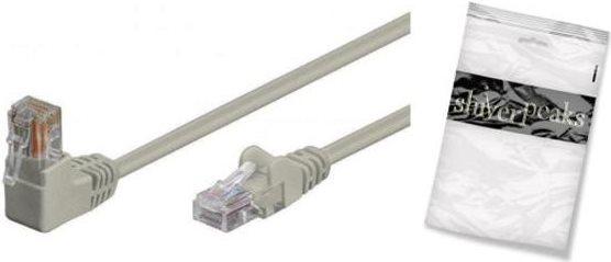 Cavo patch di Shiverpeak S/FTP Cat.6 Pimf Angle Grey 5.0m