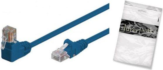 Cavo patch di Shiverpeak S/FTP Cat.6 PIMF Angle Blue 0.5M