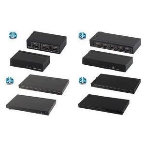 Splitter HDMI 1x IN 2x OUT con alimentatore, 4K2K, 3D, VER1.4 *shiverpeaks* PROFESSIONALE