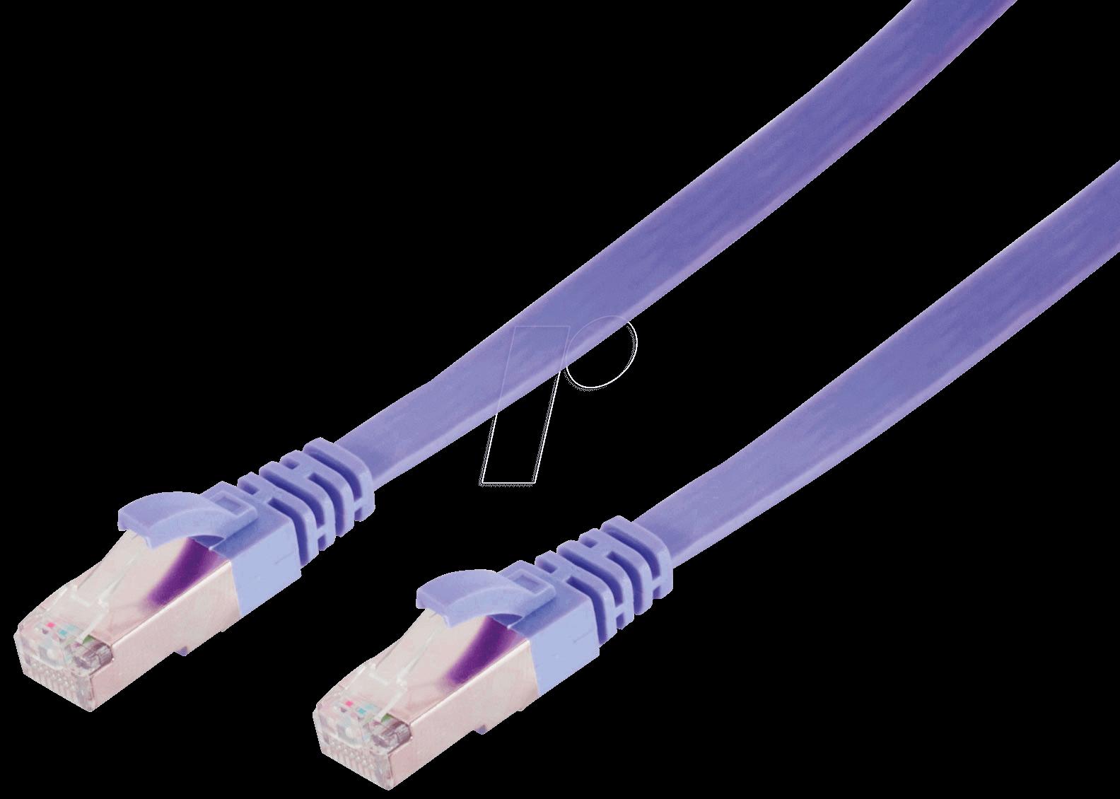 shiverpeaks BS75511-SL0.5V cavo di rete viola 05 mCat.7 cavo grezzo U/FTP (STP) (BS75511-SL0.5V)