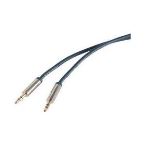 SHIVERPEAKS Audiocabula Professional Line intelligente, spina jack da 1,5 mm da 3,5 mm - spina jack da 3,5 mm, chrome -placcata
