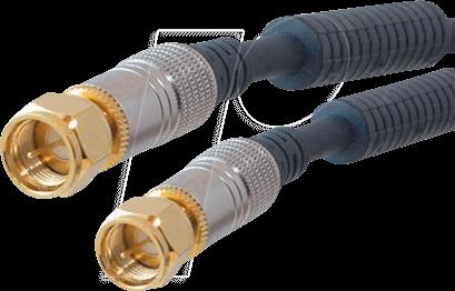 SHIVERPEAKS SP80094 Cavo coassiale RG-59/U 375 M F Plug Blue-Chrome (SP80094)