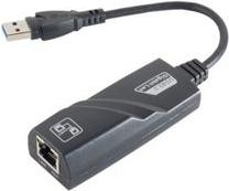 BS13-50019, USB A, RJ-45, Black