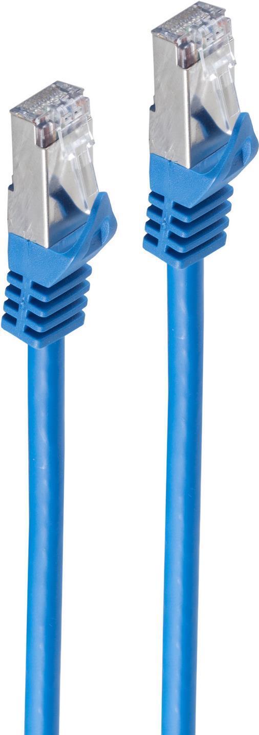 SHIVERPEAKS BS75511-1.5B Cavo di rete Blue 1.5 McAT.7 Cavo grezzo S/FTP (S-S-STP) (BS75511-1.5B)