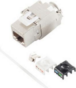 shiverpeaks BS08-10030 presa RJ-45 metallico - bianco (BS08-10030)