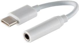 Adattatore audio di base Shiverpeaks Basic-S, CONNETTORE C-3,5 mm Analog di jack, Collegamenti: Plug USB C sull'accoppiamento j